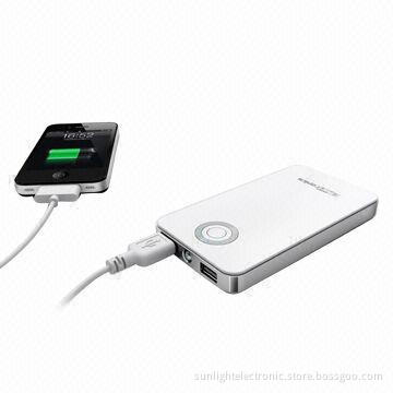 Portable/Cellphone Chargers/Portable Power Stations for iPhone/iPad, 5,600mAh Capacity